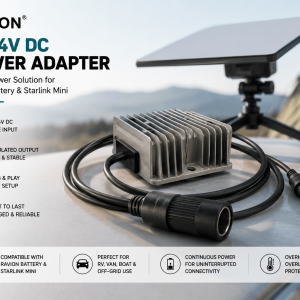 Ravion 12-24V DC Power Adapter for Starlink Mini Use