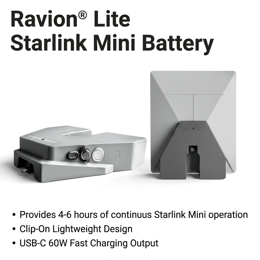 Ravion® Battery Lite for Starlink Mini