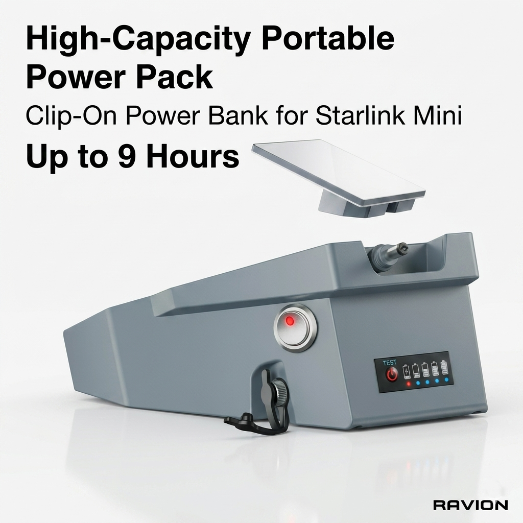 Ravion® Battery for Starlink Mini — high resolution product shot