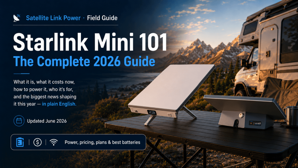 Starlink Mini 101The Complete 2026 Guide